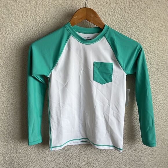 J Crew Kids Rash Guard Swim Shirt Size‎ Medium - Picture 1 of 9